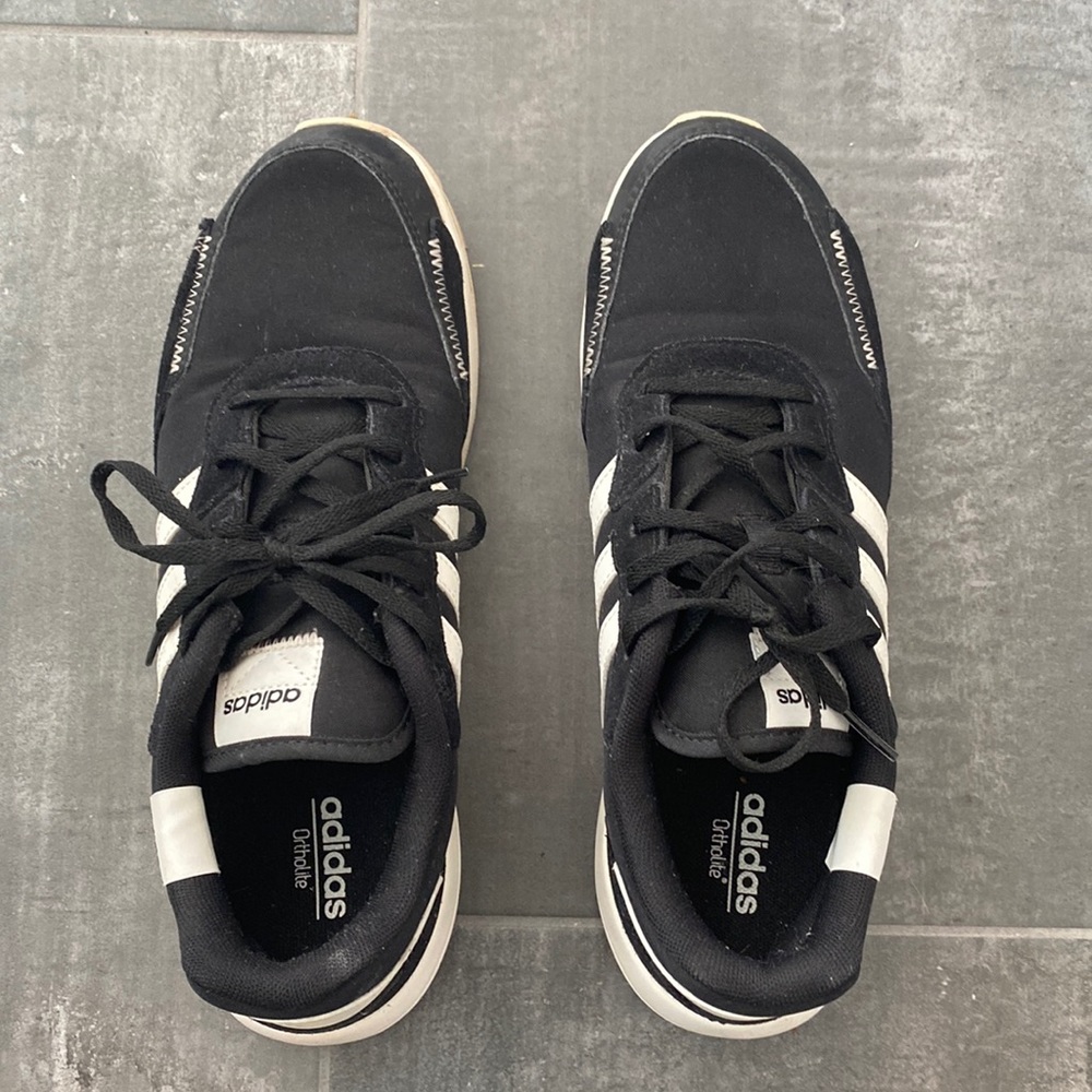 Adidas womens Retrorun ortholite black size 10